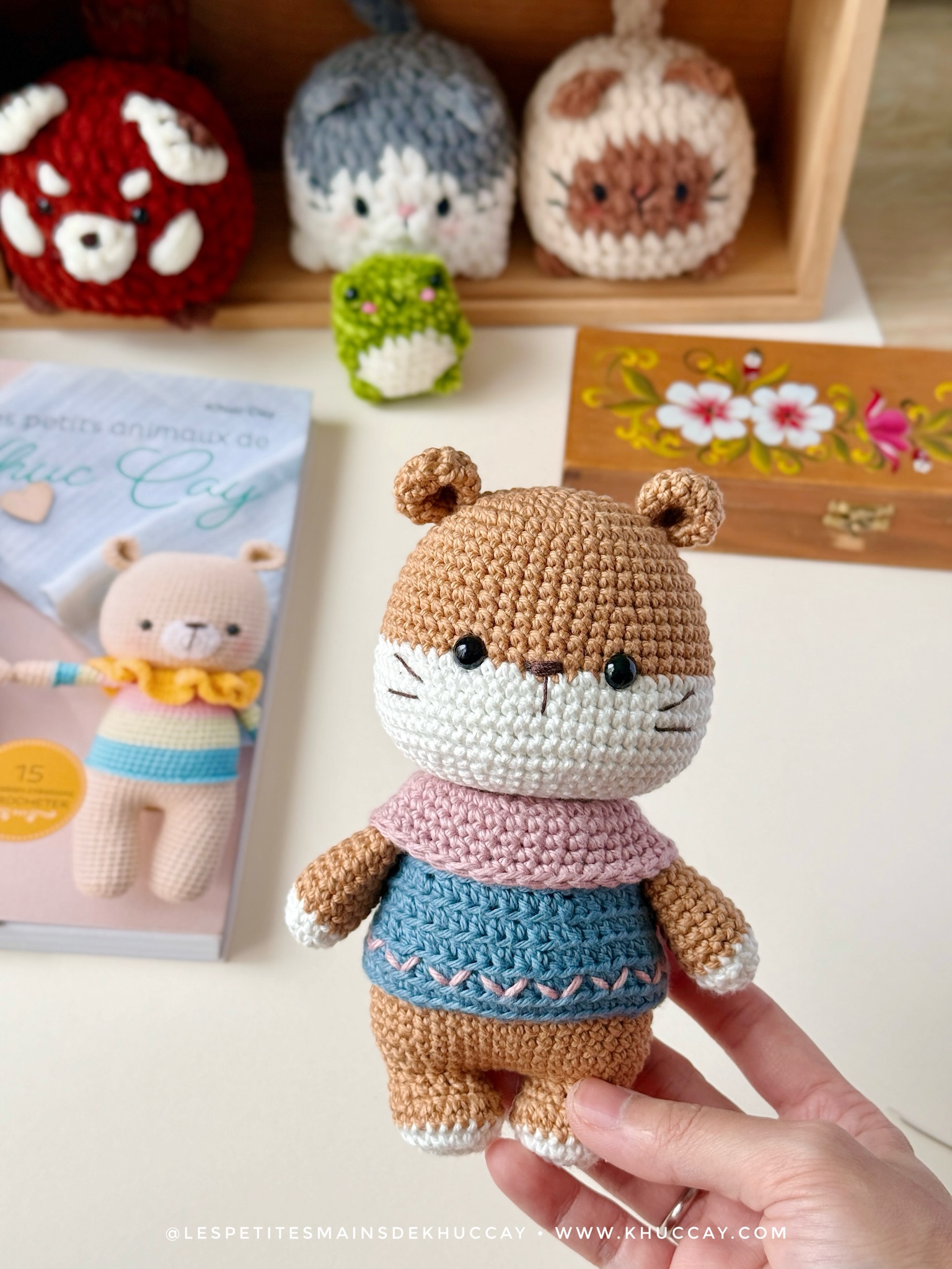 My little hamster - a pure joy to crochet 🐹