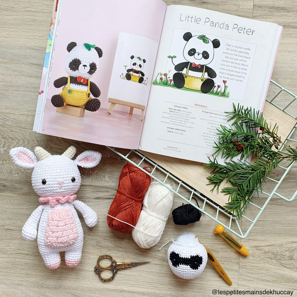 TUVA Sweet Crochet Animals Pattern Book - Wish I Were Stitching