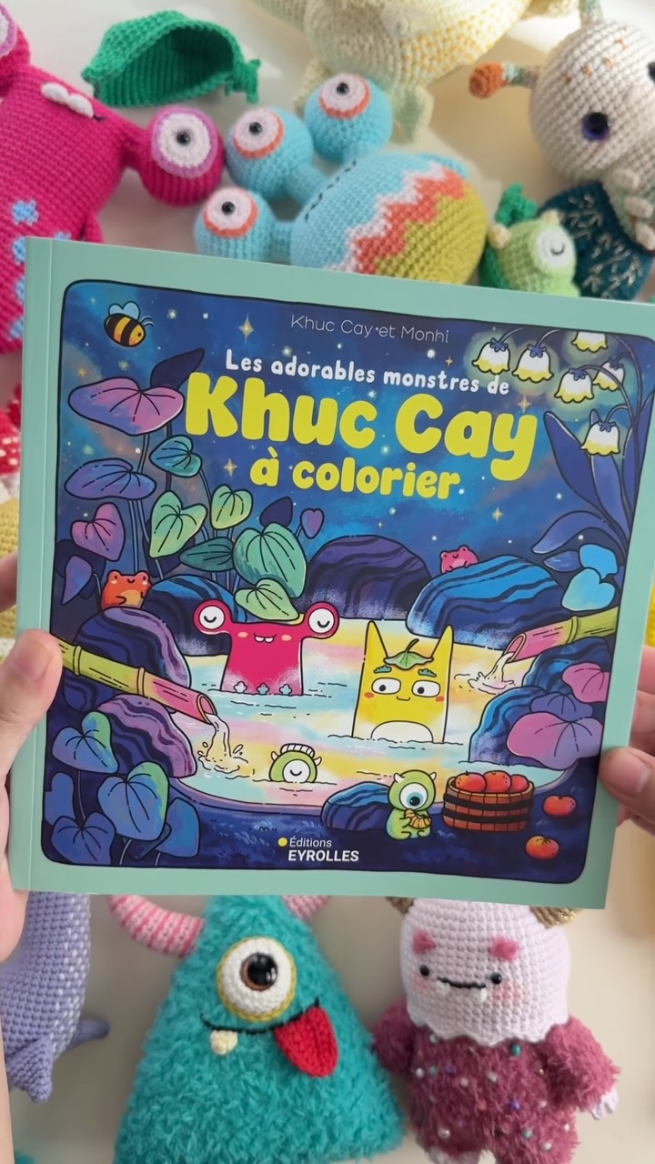 Les adorables monstres de Khuc Cay - ils sont maintenant prêts à vous accompagner pour crocheter, jouer, colorier et raconter leurs histoires… 🥰
-
#khuccay #lesadorablesmonstresdekhuccay #lespetitesmainsdekhuccay #crochet #coloriage