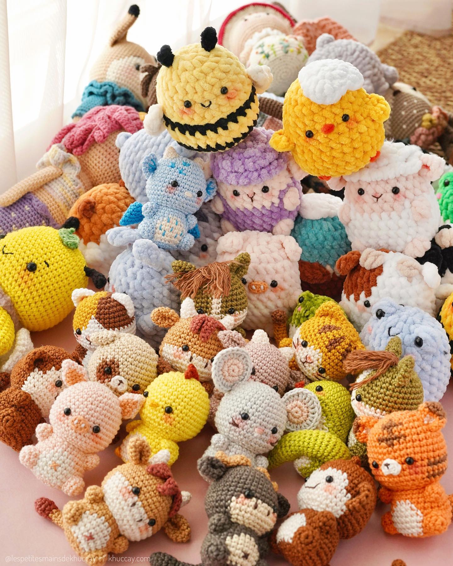 Free Amigurumi crochet pattern - Chip chip - baby chicks - from Khuc Cay