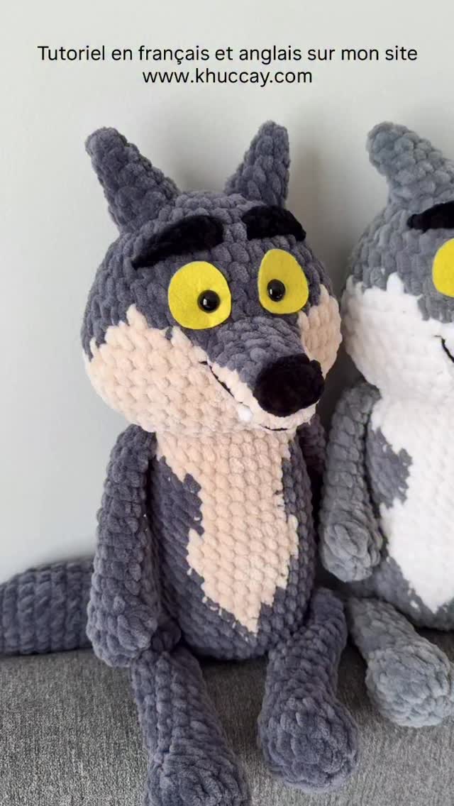 Le loup Aimé 😍💛
Tutoriel est disponible en français et anglais sur mon site www.khuccay.com
-
#lespetitesmainsdekhuccay #khuccay #crochet #amigurumi #intermarche