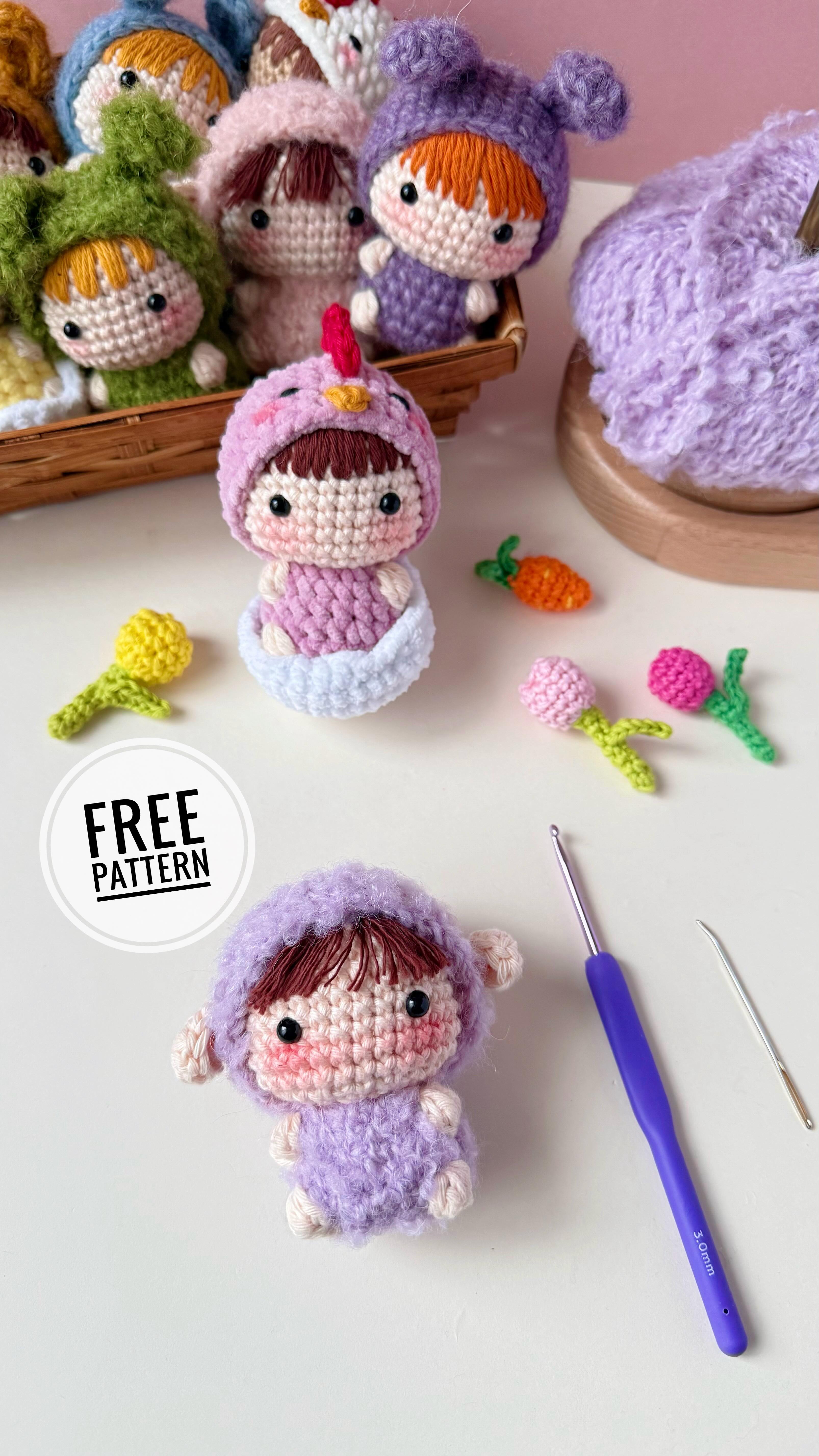 Crochet with me 💜
-
This pattern is FREE on the Hobbii website. You can download them in multiple languages: English, French, Danish, German, Spanish, Finnish, Italian, Dutch, Norwegian, Polish, and Swedish.
#khuccayxhobbii #hobbiieaster #sponsored #khuccay #lespetitesmainsdekhuccay
@hobbii_yarn @hobbii.fr