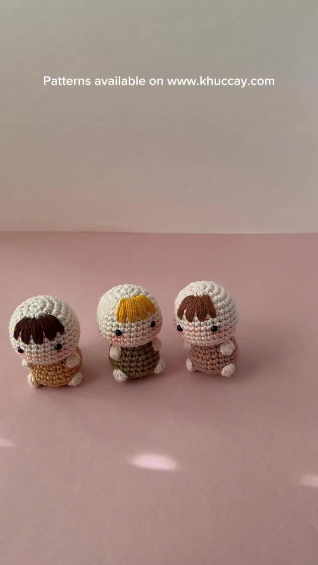 Mini Friends 💛
-
#khuccay #lespetitesmainsdekhuccay #amigurumi #crochet #crochetaddict