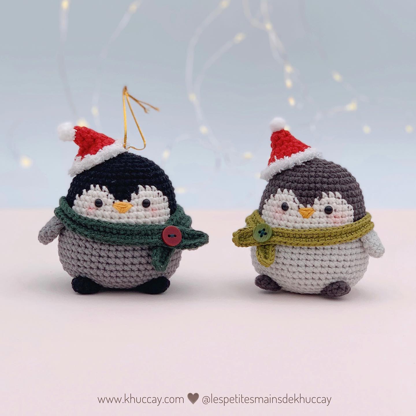 Because you guys are making these baby penguins and tagging me in your posts and they all bright up my winter days 🎄 it makes me me want to repost about it too 😊
Free crochet pattern “Pew the baby penguin” is always available on my blog (in 4 different languages - English, French, Spanish & Vietnamese) >> https://khuccay.com/crochet-pattern-blog/
So if you’re looking for a last-minute project, let’s go 🐧