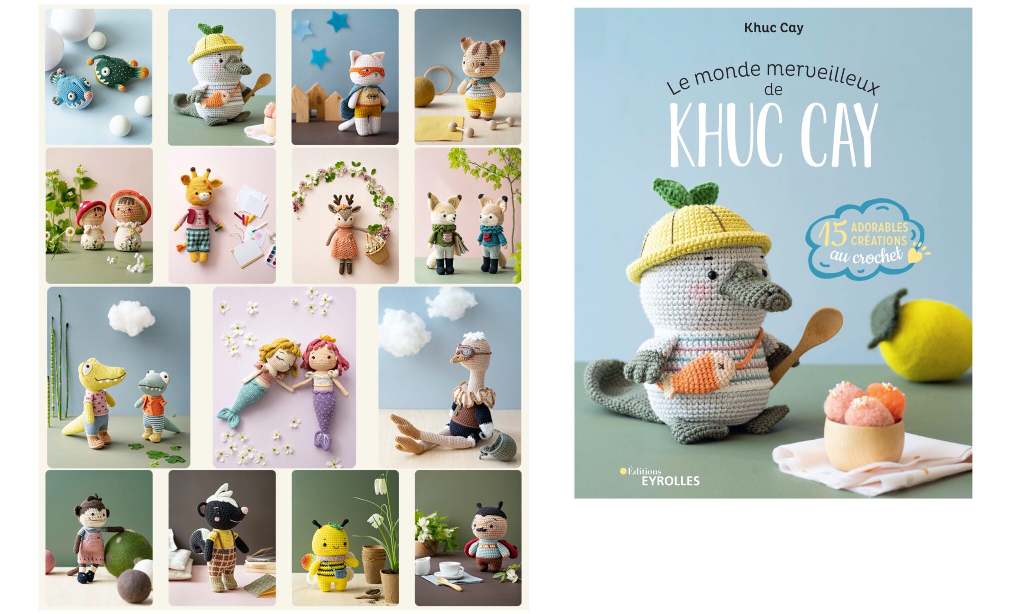 Crochet} Les Petits Animaux de Khuc Cay : le livre