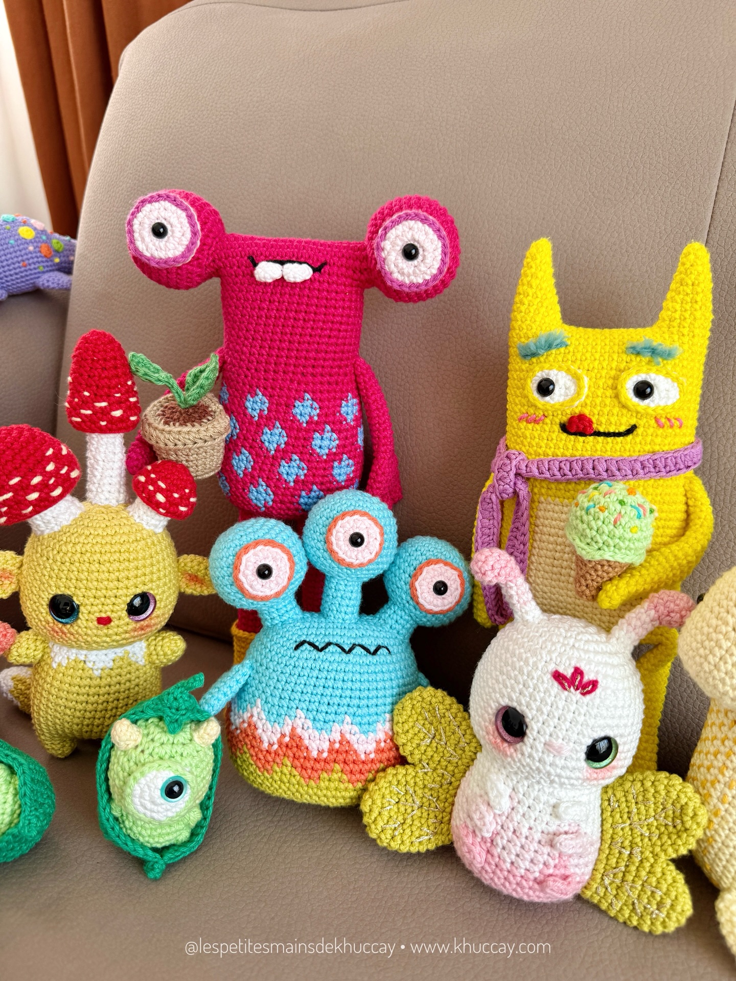 Zoom sur mes petits monstres 🧐